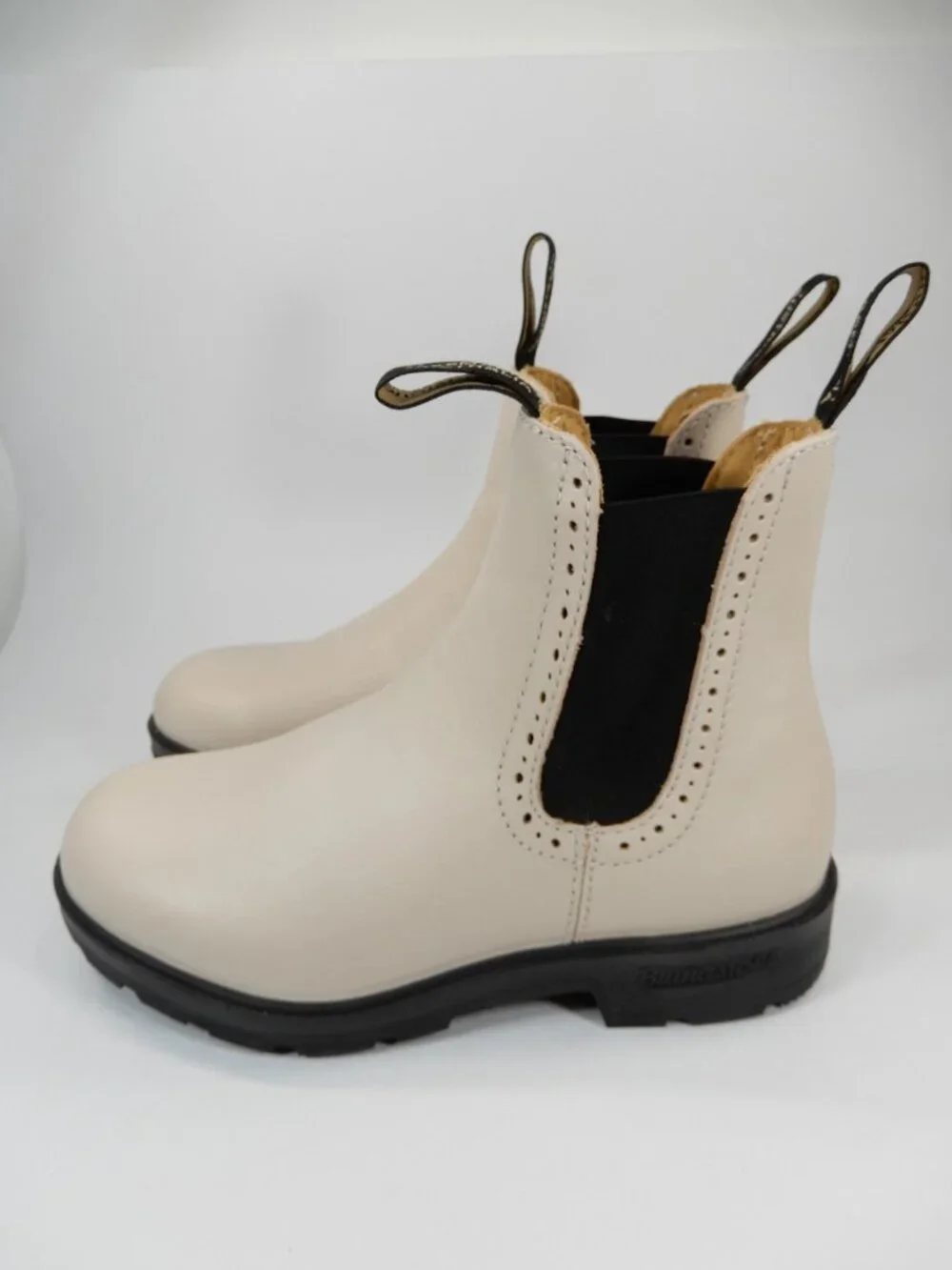 Blundstone Originals #2156 Women's High Top Boots US Size 7 Pearl Leather NEW - Picture 7 of 16